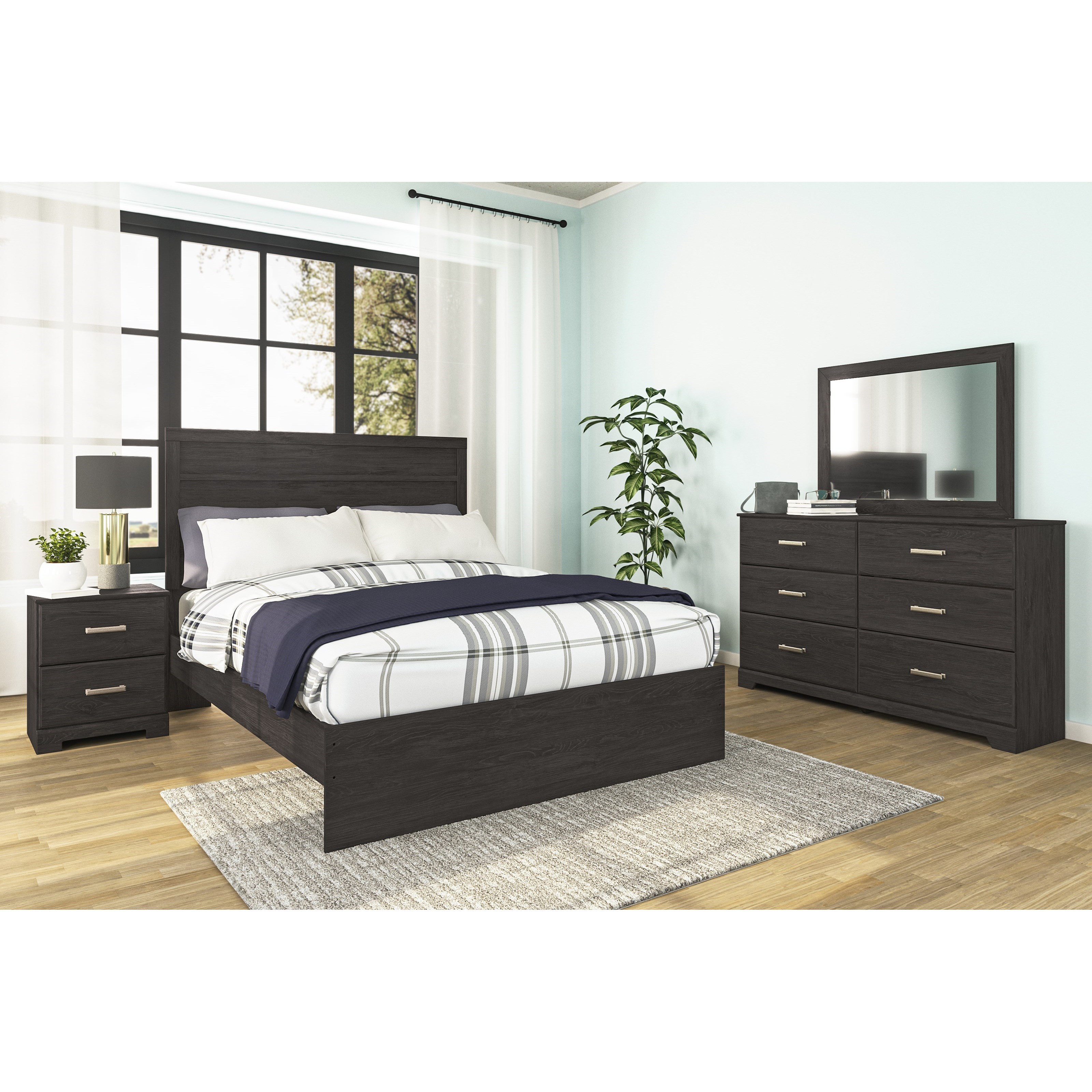StyleLine Belachime B2589 Q Bedroom Group 1 Queen Bedroom Group EFO